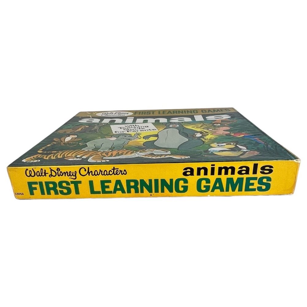 1969 Walt Disney Characters First Learning Games Animals 25 Game Teaching Guide - Picture 13 of 15